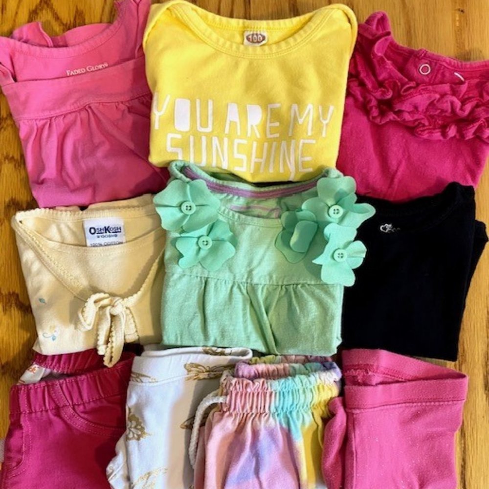 Girl's 2T Clothing Lot - Osh Kosh, Baby Gap & More